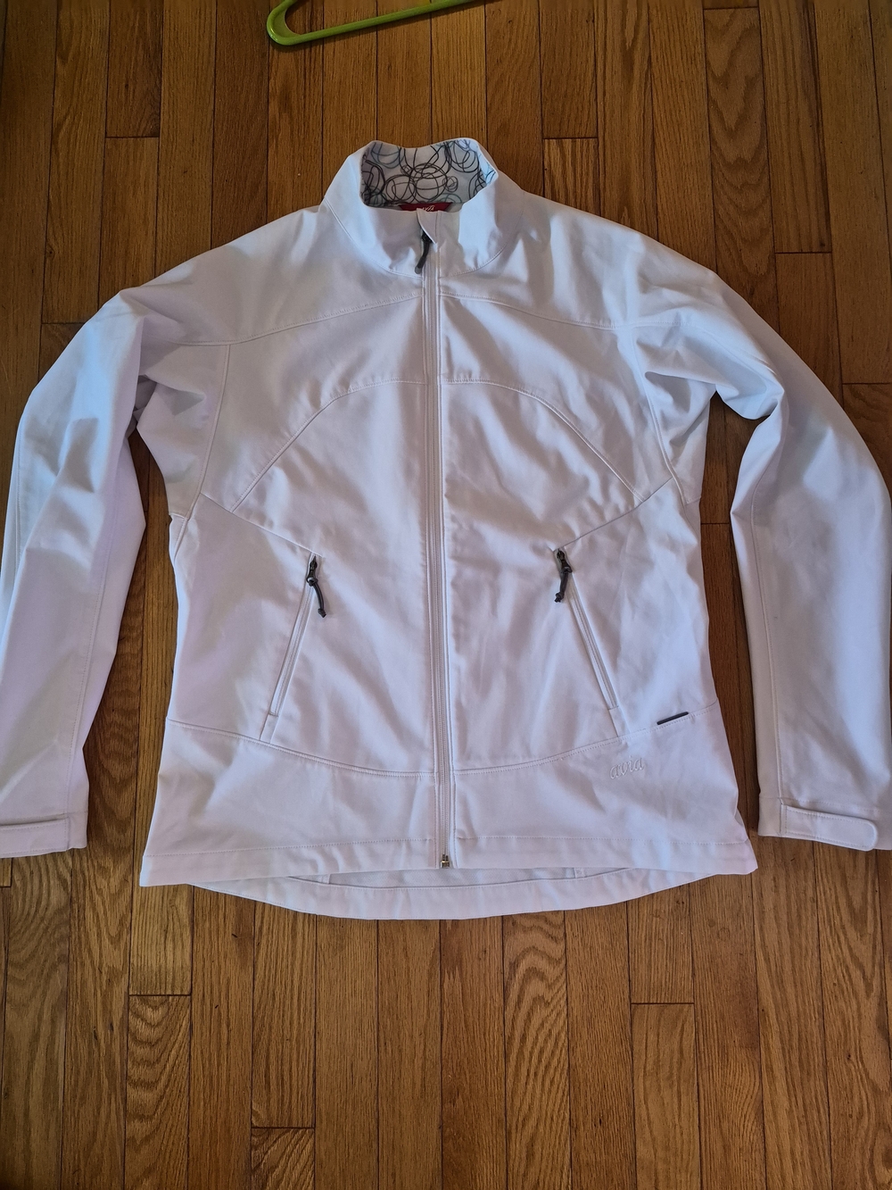 Avia White Women's Utility Athleisure Softshell Jacket